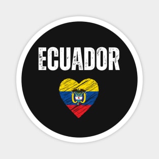 Ecuador flag, ecuadorian flag Magnet